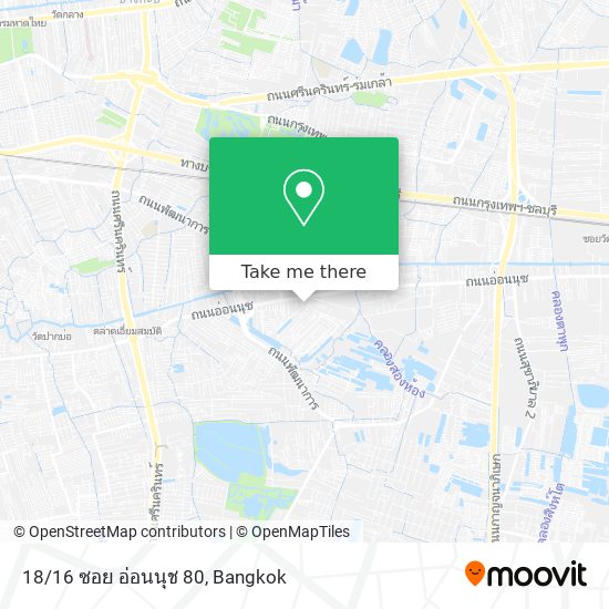 18/16 ซอย อ่อนนุช 80 map