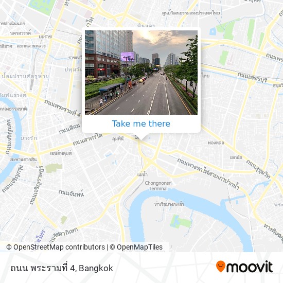 ถนน พระรามที่ 4 map