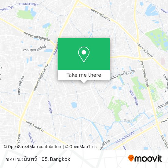 ซอย นวมินทร์ 105 map