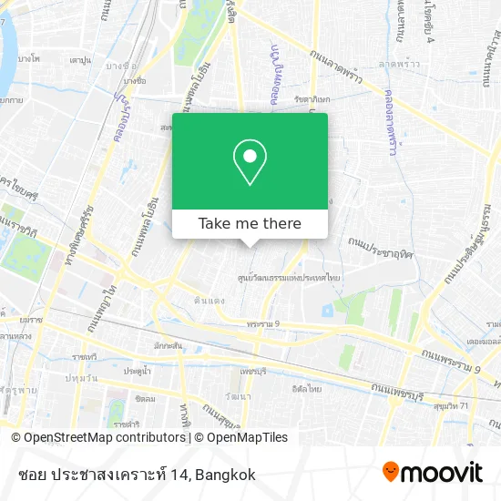 ซอย ประชาสงเคราะห์ 14 map