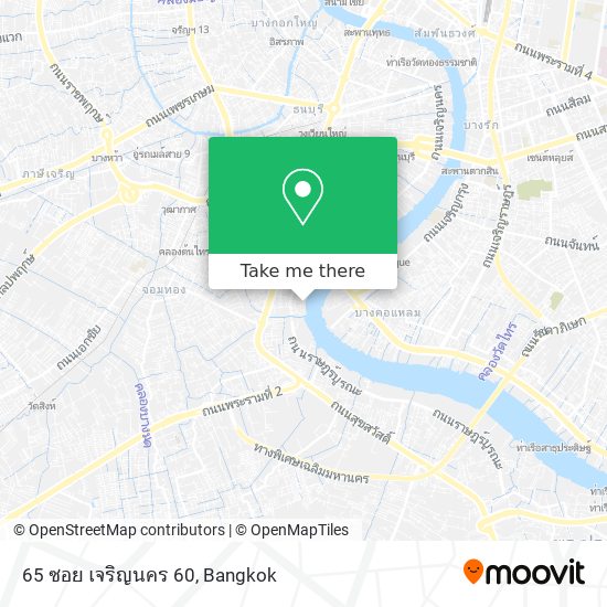 65 ซอย เจริญนคร 60 map