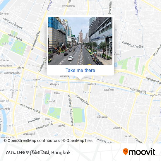 ถนน เพชรบุรีตัดใหม่ map