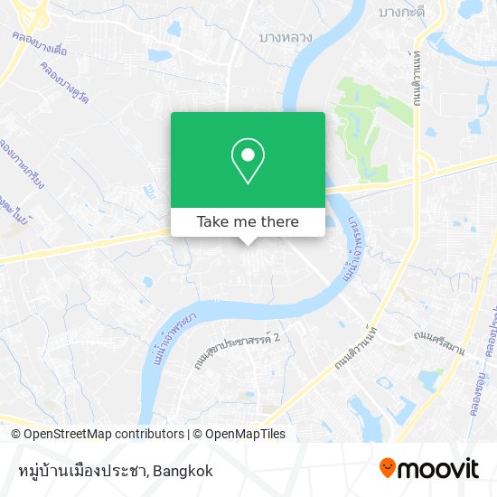 หมู่บ้านเมืองประชา map