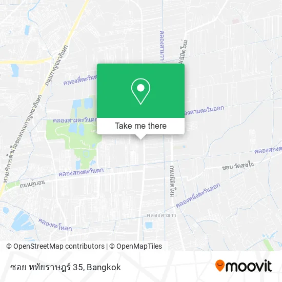ซอย หทัยราษฎร์ 35 map