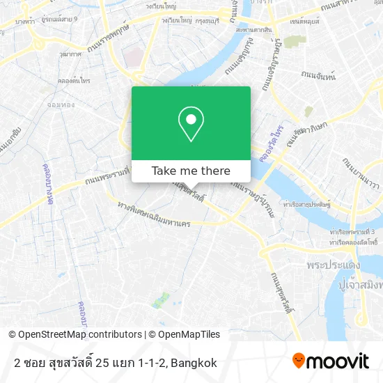 2 ซอย สุขสวัสดิ์ 25 แยก 1-1-2 map