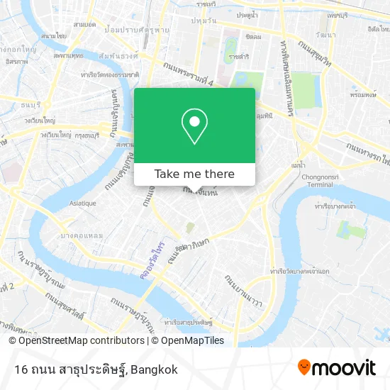 16 ถนน สาธุประดิษฐ์ map