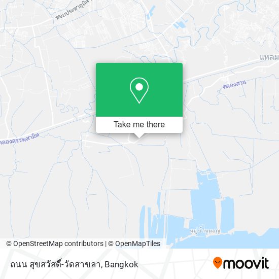 ถนน สุขสวัสดิ์-วัดสาขลา map