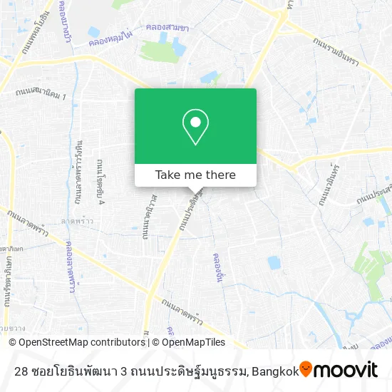 28 ซอยโยธินพัฒนา 3 ถนนประดิษฐ์มนูธรรม map
