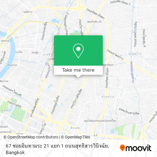 67 ซอยอินทามระ 21 แยก 1 ถนนสุทธิสารวินิจฉัย map