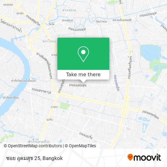 ซอย อุดมสุข 25 map