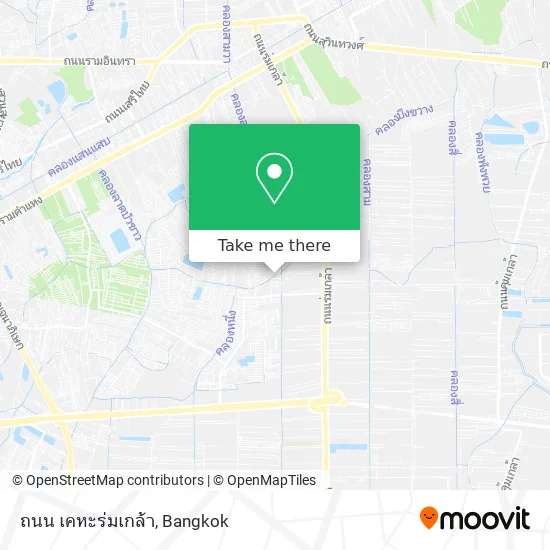 ถนน เคหะร่มเกล้า map