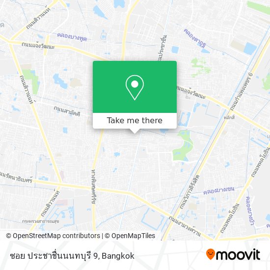 ซอย ประชาชื่นนนทบุรี 9 map
