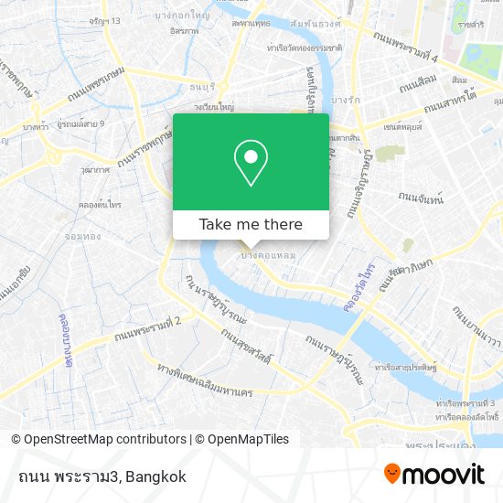 ถนน พระราม3 map