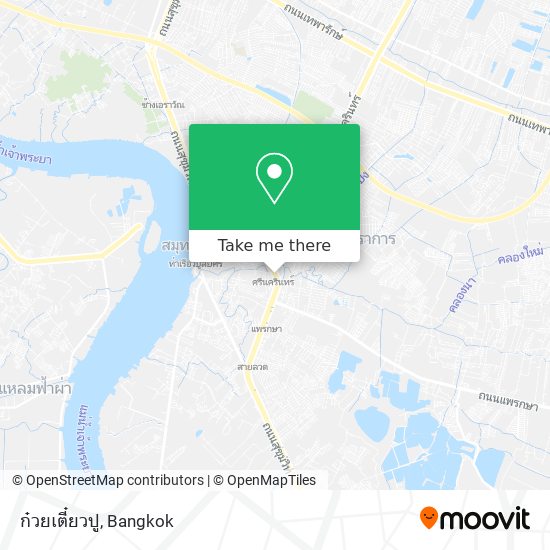 ก๋วยเตี๋ยวปู map