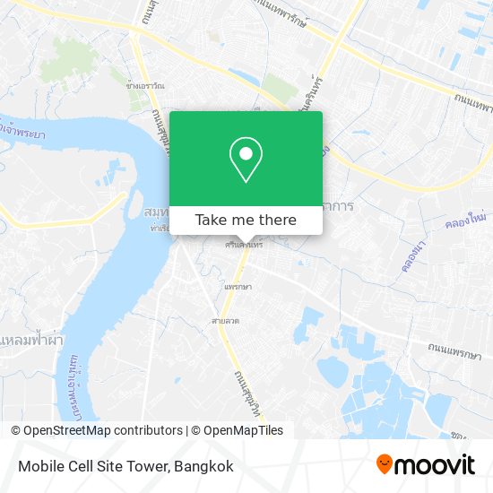 Mobile Cell Site Tower map