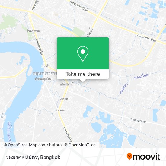 วัดมงคลนิมิตร map