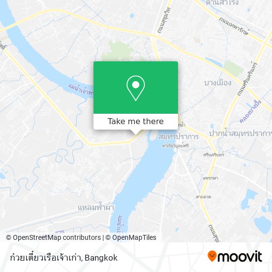 ก๋วยเตี๋ยวเรือเจ้าเก่า map