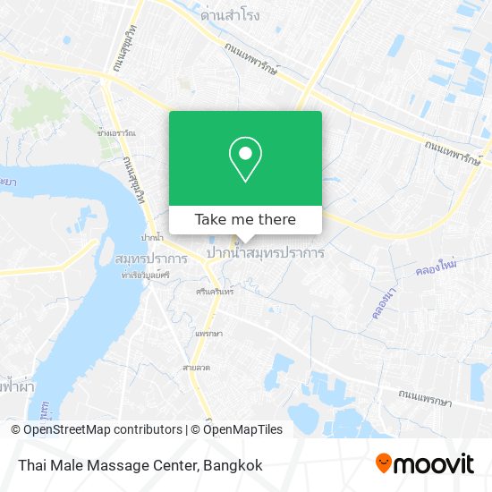 Thai Male Massage Center map