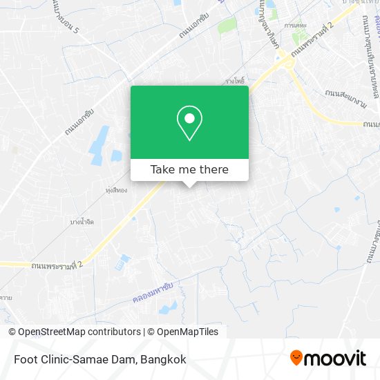 Foot Clinic-Samae Dam map