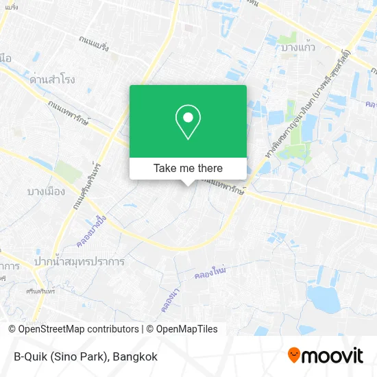 B-Quik (Sino Park) map