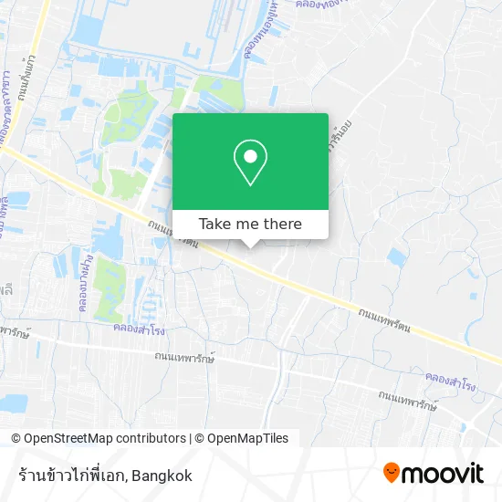 ร้านข้าวไก่พี่เอก map