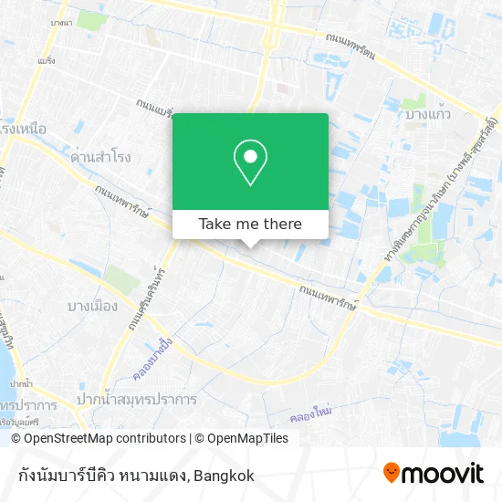 กังนัมบาร์บีคิว หนามแดง map