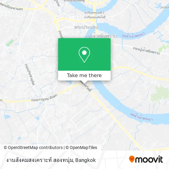 งานสังคมสงเคราะห์ สองหนุ่ม map