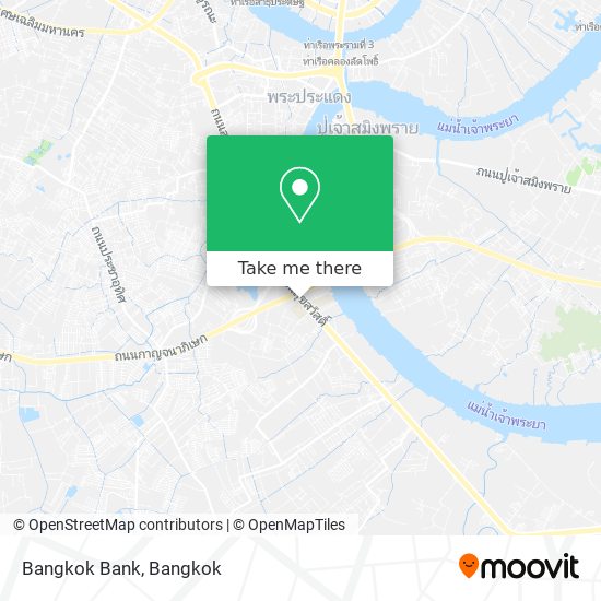 Bangkok Bank map