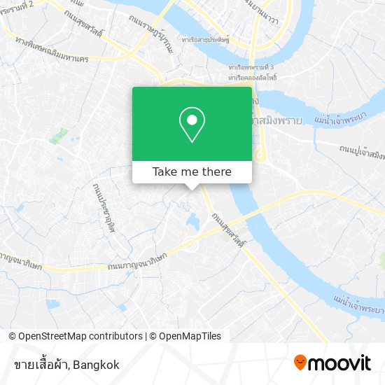 ขายเสื้อผ้า map