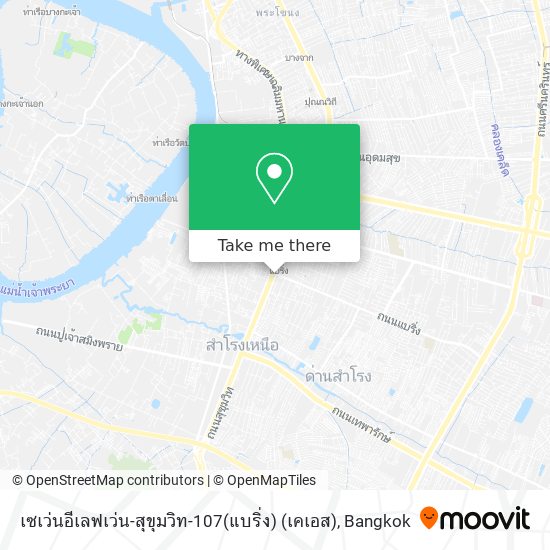 เซเว่นอีเลฟเว่น-สุขุมวิท-107(แบริ่ง) (เคเอส) map