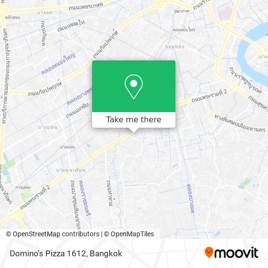 Domino's Pizza 1612 map