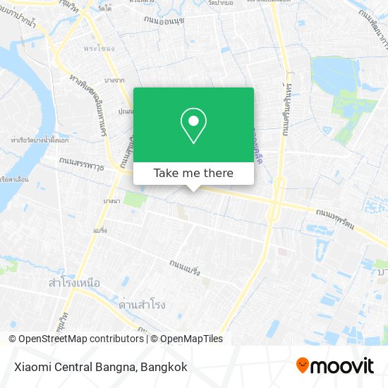 Xiaomi Central Bangna map