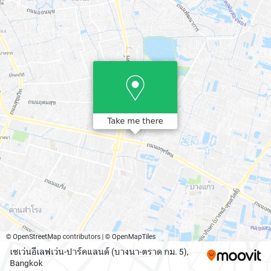 เซเว่นอีเลฟเว่น-ปาร์คแลนด์ (บางนา-ตราด กม. 5) map