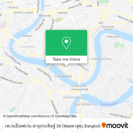 เซเว่นอีเลฟเว่น-สาธุประดิษฐ์ 58 (ซอยผาสุข) map