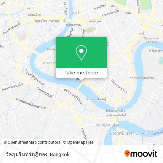 วัดภุมรินทร์กุฎีทอง map