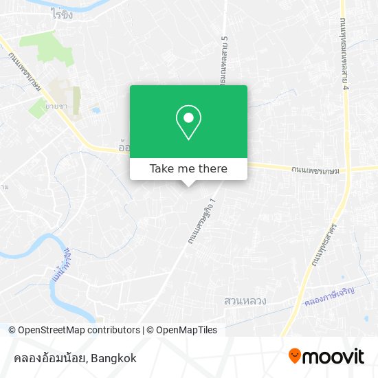 คลองอ้อมน้อย map