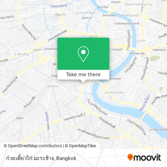ก๋วยเตี๋ยวไก่ มะระข้าง map