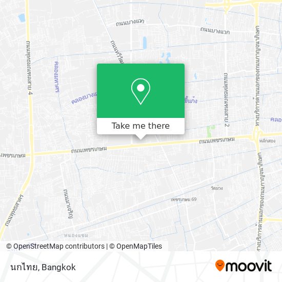 นกไทย map