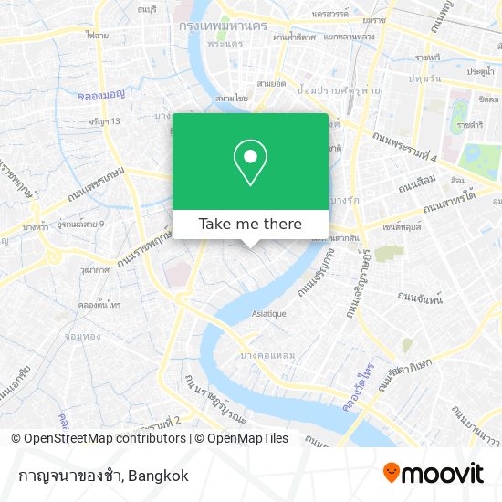 กาญจนาของชำ map