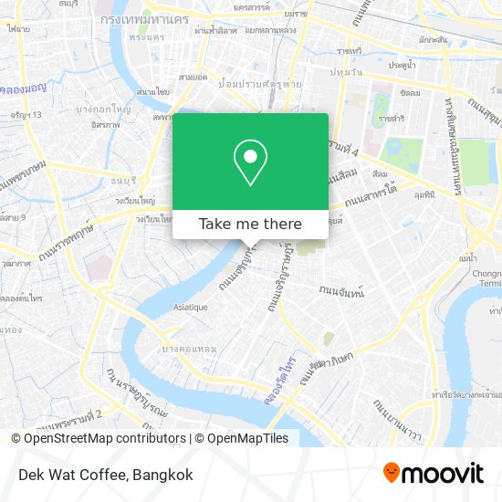 Dek Wat Coffee map