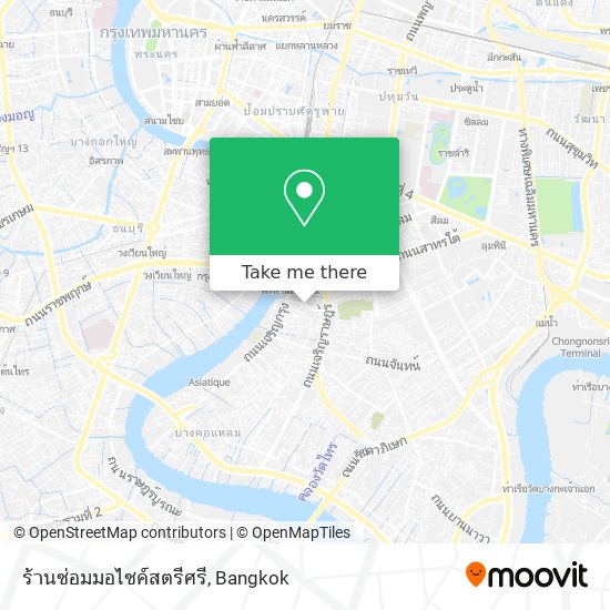 ร้านซ่อมมอไซค์สตรีศรี map