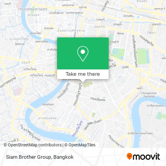 Siam Brother Group map