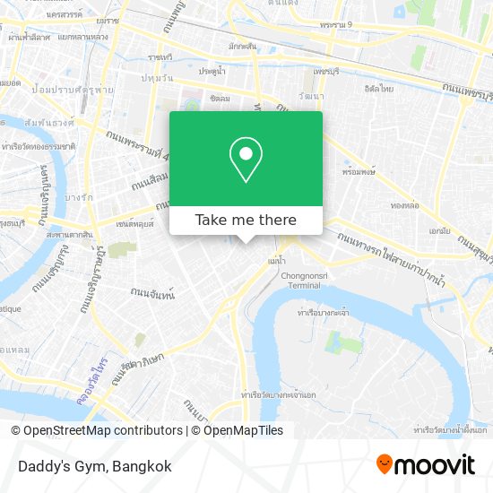 Daddy's Gym map