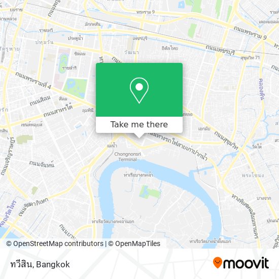 ทวีสิน map