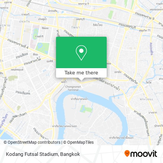 Kodang Futsal Stadium map