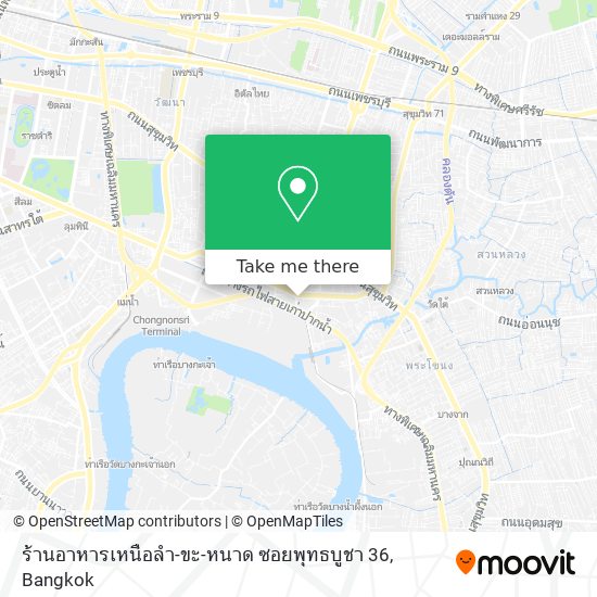 ร้านอาหารเหนือลำ-ขะ-หนาด ซอยพุทธบูชา 36 map