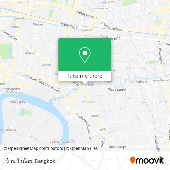 ร้านป้าน้่อย map