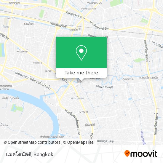 แมคโดนัลด์ map