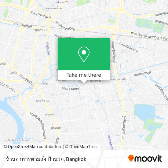 ร้านอาหารตามสั่ง ป้านวย map