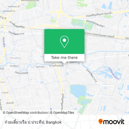 ก๋วยเตี๋ยวเรือ ป.ประทีป map